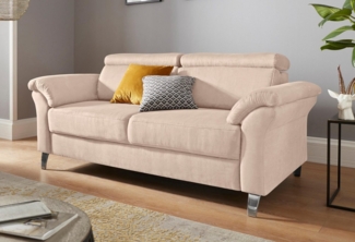 sit&more 2,5-Sitzer Arngast, inklusive Federkern und Kopfteilverstellung