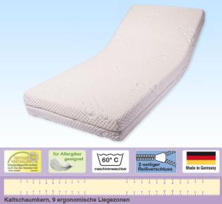 Doctor Sleep 'medipur' Matratze 90x190 cm, H3 (HR 50), Kernhöhe 18 cm, Bezug: Medipur®
